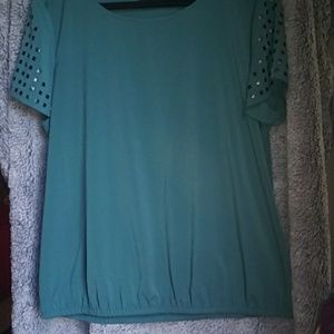 NWOT a.n.a studded blouse